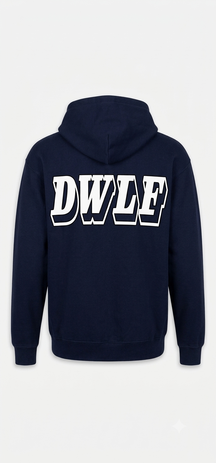 DWLF Navy Blue Hoodie
