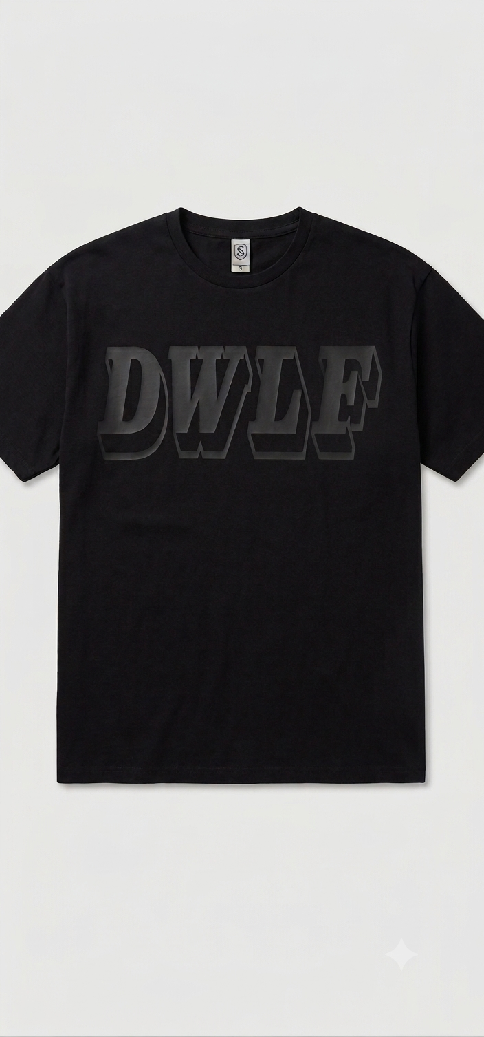 DWLF Black on Black T-Shirt